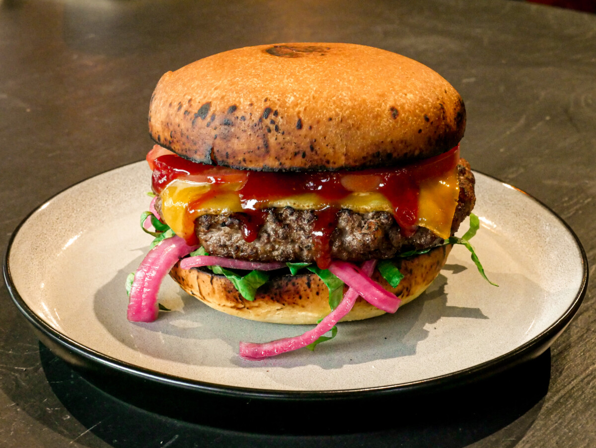 BBQ Burger på PS-Bryggekafé BBQ Burger på PS-Bryggekafé